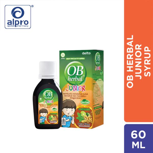 Ob Herbal Junior 60Ml Minuman Herbal Pereda Masuk Angin Anak